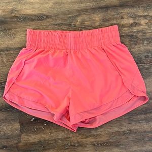Athleta High Rise Mesh Racer Run 3” Short